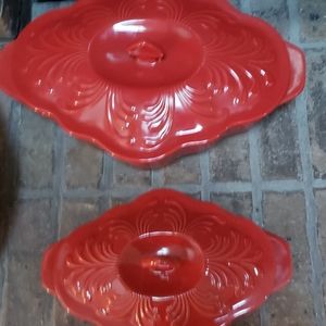 1 qt and 3 qt casserole dishes